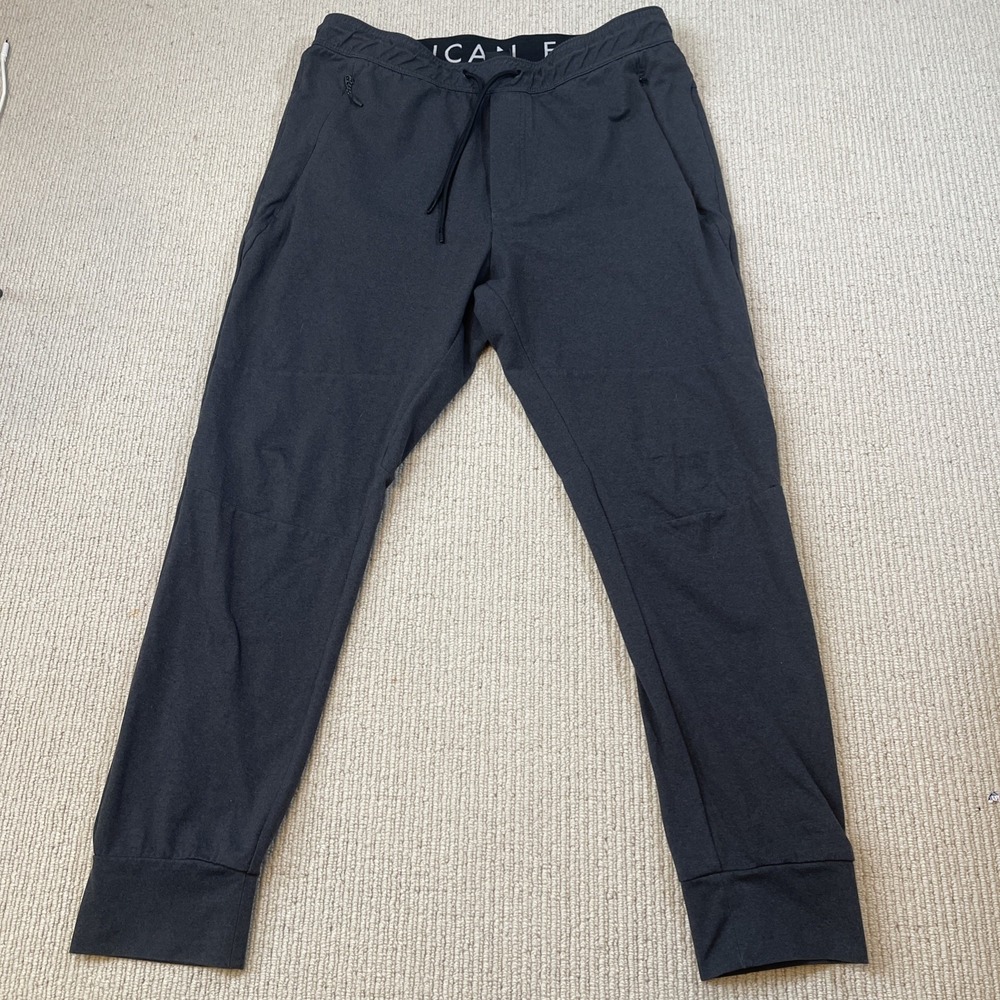 American Eagle Men's Large Training Jogger Heather Gray Sweatpants